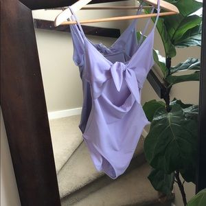Aritzia Noe Lilac bodysuit size small